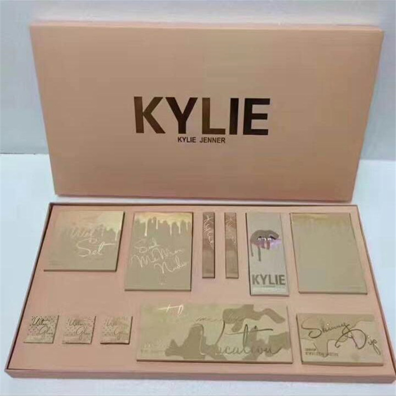 Eyeshadow palette lipstick set 11pcs/set