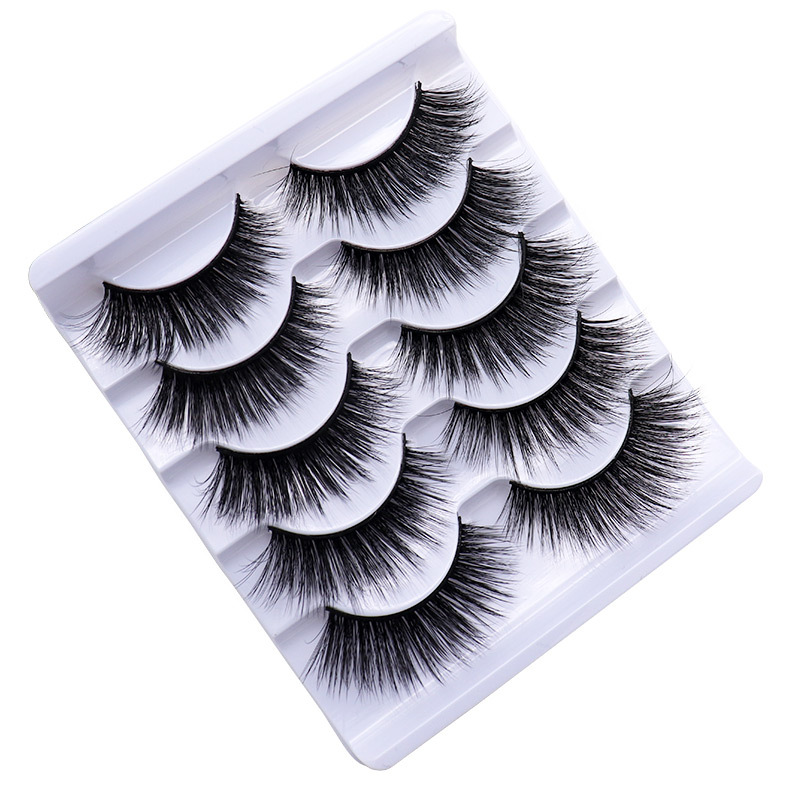 5 pairs eyelashes