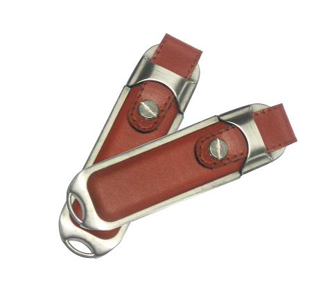 Leather usb flash drive