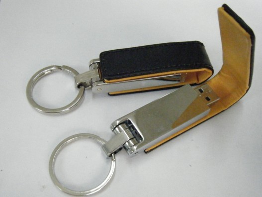 Leather usb flash